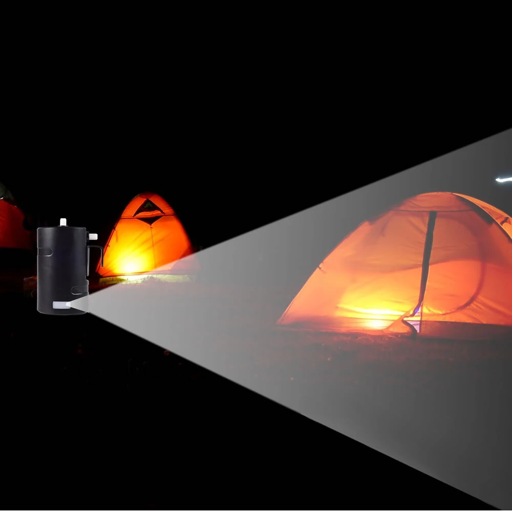 (image for) IPRee Portable Outdoor Electric Shower Pump for Camping Hiking Shower Bathing Equipment with USB Rechargeable for Camping Shower